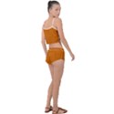 Orange Summer Cropped Co-Ord Set View2