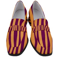 Images Ffiio,tiger Women s Chunky Heel Loafers