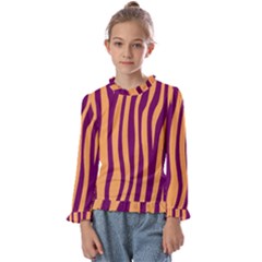 Images Ffiio,tiger Kids  Frill Detail Tee