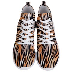 Seamless Zebra Stripe Men s Lightweight High Top Sneakers by nate14shop