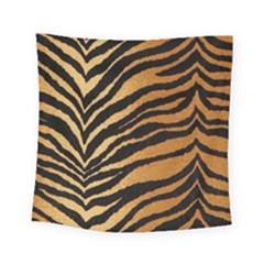 Greenhouse-fabrics-tiger-stripes Square Tapestry (small) by nate14shop