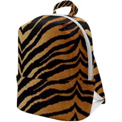 Greenhouse-fabrics-tiger-stripes Zip Up Backpack by nate14shop