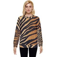 Greenhouse-fabrics-tiger-stripes Hidden Pocket Sweatshirt by nate14shop