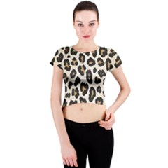 Tiger002 Crew Neck Crop Top by nate14shop