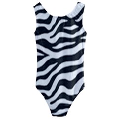 Tiger White-black 003 Jpg Kids  Cut-out Back One Piece Swimsuit by nate14shop