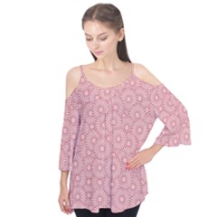 Flora Flutter Sleeve Tee 