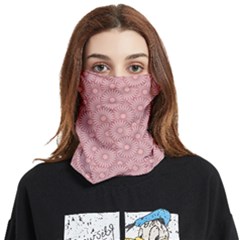 Flora Face Covering Bandana (two Sides) by nate14shop