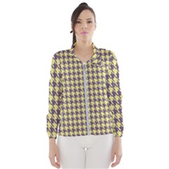 Houndstooth Women s Windbreaker by nate14shop