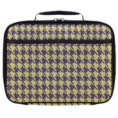 Houndstooth Full Print Lunch Bag by nate14shop