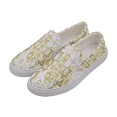 Star-of-david-001 Women s Canvas Slip Ons by nate14shop