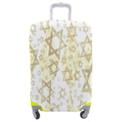 Star-of-david-001 Luggage Cover (medium) by nate14shop