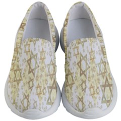 Star-of-david-001 Kids Lightweight Slip Ons by nate14shop