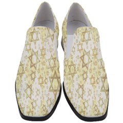 Star-of-david-001 Women Slip On Heel Loafers by nate14shop