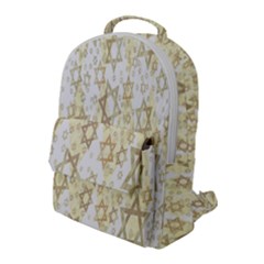 Star-of-david-001 Flap Pocket Backpack (large) by nate14shop