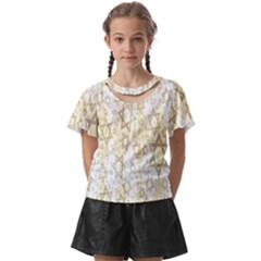 Star-of-david-001 Kids  Front Cut Tee by nate14shop