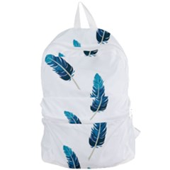 Feather Bird Foldable Lightweight Backpack by artworkshop