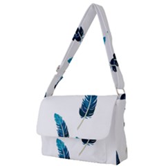 Feather Bird Full Print Messenger Bag (s) by artworkshop