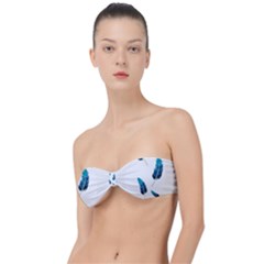 Feather Bird Classic Bandeau Bikini Top 