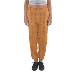 Hardwood Vertical Women s Jogger Sweatpants by artworkshop