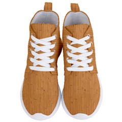 Hardwood Vertical Women s Lightweight High Top Sneakers by artworkshop