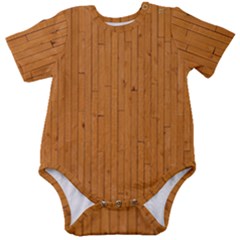 Hardwood Vertical Baby Short Sleeve Onesie Bodysuit