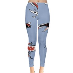 Fish Carp Koi Koi Leggings  by artworkshop