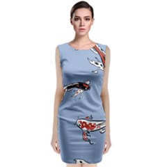 Fish Carp Koi Koi Classic Sleeveless Midi Dress by artworkshop