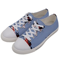 Fish Carp Koi Koi Men s Low Top Canvas Sneakers by artworkshop