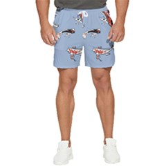 Fish Carp Koi Koi Men s Runner Shorts by artworkshop