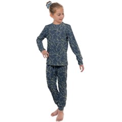 Nature Twigs Kids  Long Sleeve Set  by artworkshop