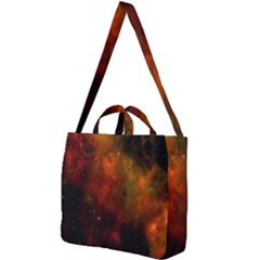 Space Science Square Shoulder Tote Bag by artworkshop