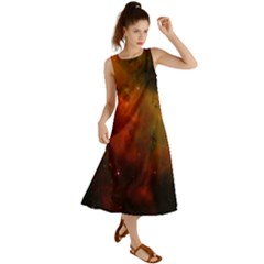 Space Science Summer Maxi Dress by artworkshop