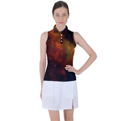 Space Science Women s Sleeveless Polo Tee by artworkshop