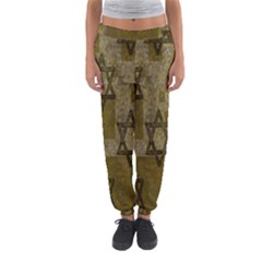 Star-of-david-002 Women s Jogger Sweatpants by nate14shop