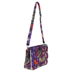 Stars-001 Shoulder Bag with Back Zipper