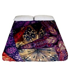 Stars-001 Fitted Sheet (queen Size)