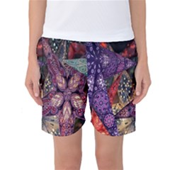 Stars-001 Women s Basketball Shorts by nate14shop