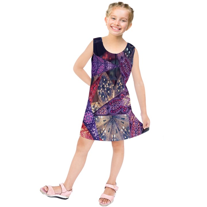 Stars-001 Kids  Tunic Dress