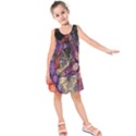 Stars-001 Kids  Sleeveless Dress View1