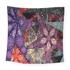 Stars-001 Square Tapestry (large)