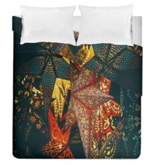 Stars-002 Duvet Cover Double Side (queen Size) by nate14shop