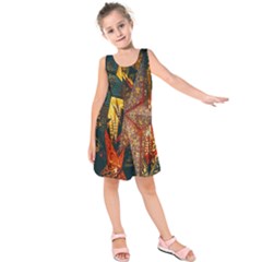 Stars-002 Kids  Sleeveless Dress