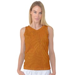 Orange Women s Basketball Tank Top by nate14shop