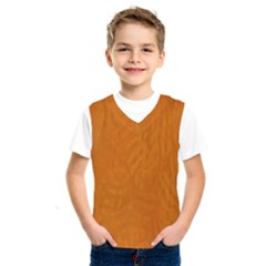 Orange Kids  Basketball Tank Top by nate14shop