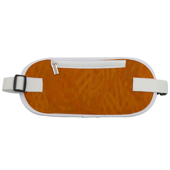 Orange Rounded Waist Pouch