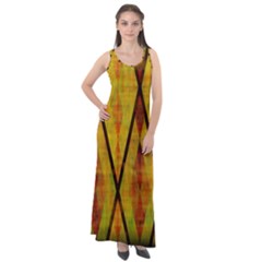 Rhomboid 002 Sleeveless Velour Maxi Dress by nate14shop