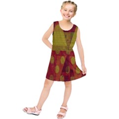 Rhomboid 003 Kids  Tunic Dress by nate14shop