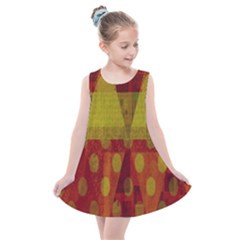 Rhomboid 003 Kids  Summer Dress by nate14shop