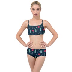 Christmas 001 Layered Top Bikini Set by nate14shop