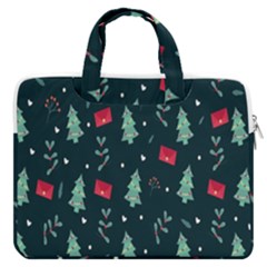 Christmas 001 Macbook Pro 16  Double Pocket Laptop Bag 